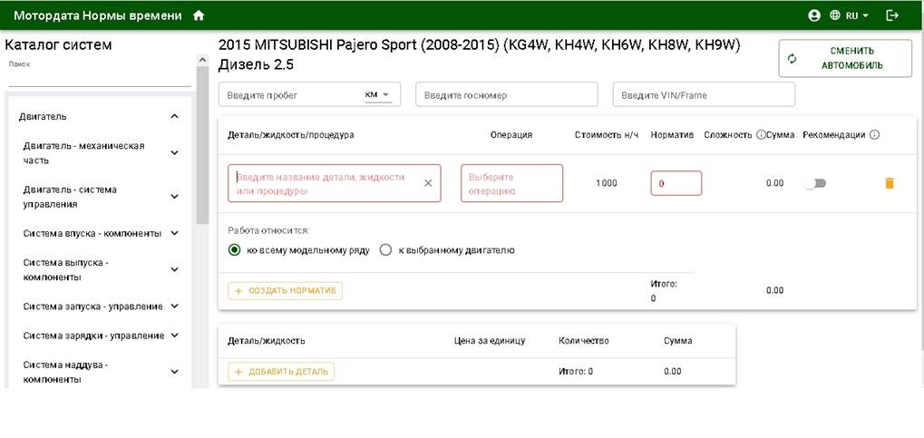Как создать собственный норматив по ремонту автомобиля в автосервисе