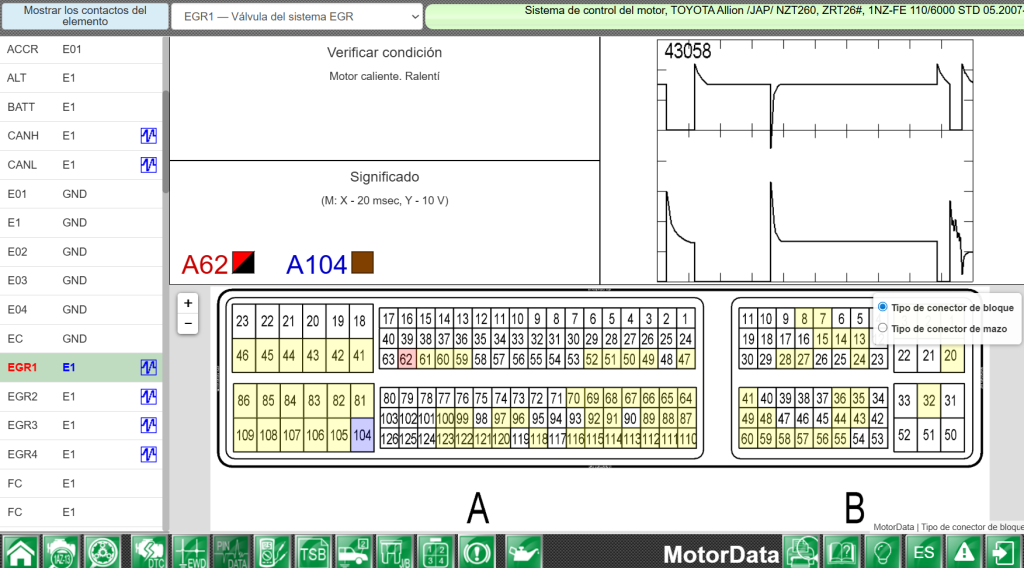 P0401 — Caudal EGR insuficiente